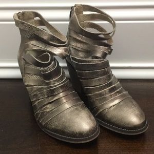 Free People Hybrid bootie, vintage brass